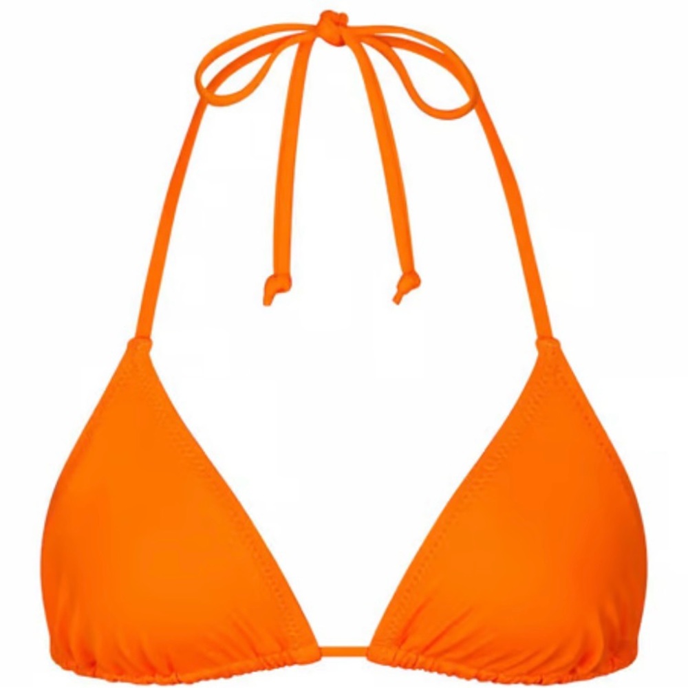 Skims swim orange triangle top